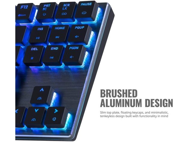 Cooler Master SK630 Tenkeyless Mechanical Keyboard | Cherry MX Low Profile,BlacK (Refurbished, Open Retail Box)