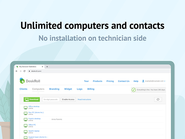 DeskRoll Remote Desktop Pro: 2-Yr Subscription