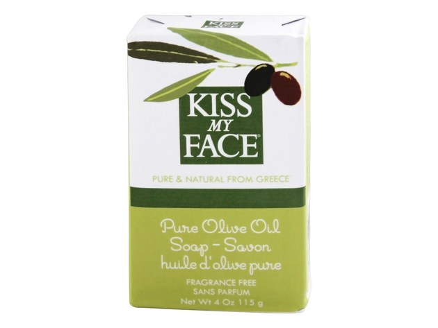Kiss My Face - Pure Olive Oil Bar Soap Fragrance Free - 4 oz.