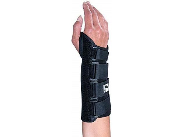 Form Fit 6 Inches Long Wrist Brace with Patented Formfit 3D Moulding Technology, Left, Large: 8-9 Inches