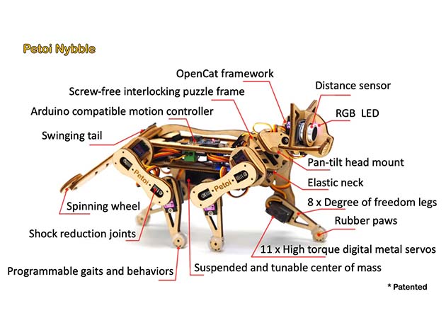 Petoi Nybble V2: World's Cutest Open-Source Bionic Robotic Cat