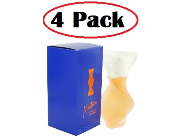 4 Pack of MONTANA by Montana Eau De Toilette Spray 3.4 oz