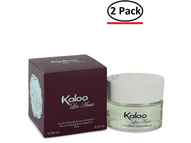 Kaloo Les Amis by Kaloo Eau De Toilette Spray / Room Fragrance Spray 3.4 oz for Men (Package of 2)