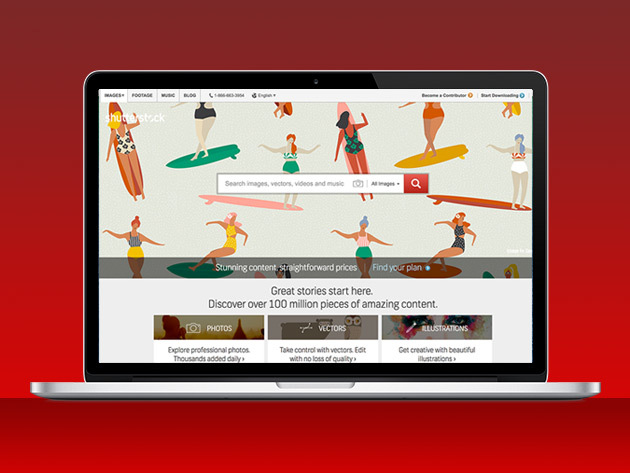 Free: Coupon for Half Off Any Shutterstock Basic Image Pack