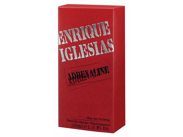 Enrique Iglesias Cologne Adrenaline Eau De Toilette Spray for Men with Mandarin Notes, 1 Fluid Ounce