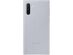 Samsung EF-VN970LJEGUS Leather Protective Back Cover for Galaxy Note10 - Silver (New)