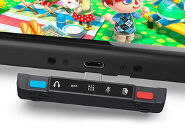 HomeSpot Bluetooth Audio Adapter Pro for Nintendo Switch (Gray)