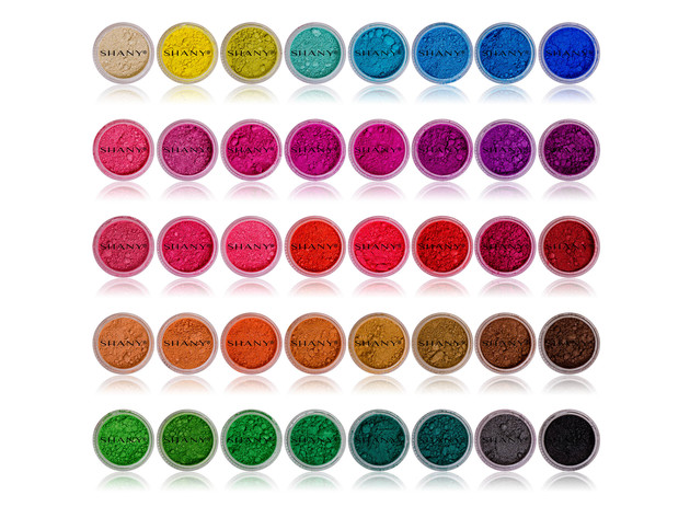 SHANY Eye Sparkle/Eye shadow Loose Powder - Set of 40 Colors
