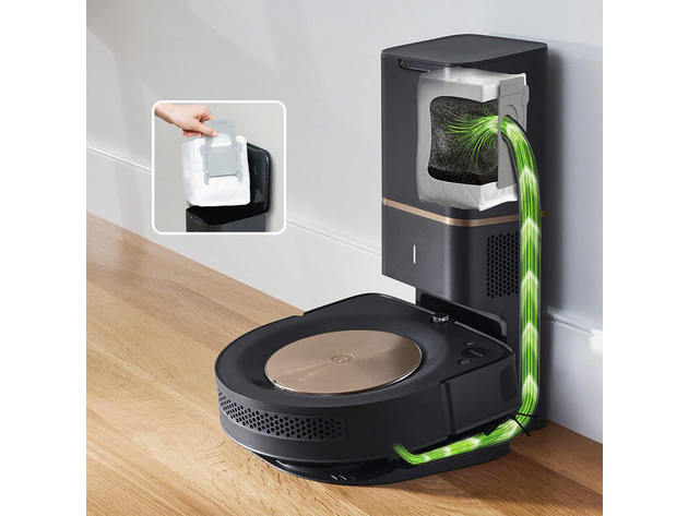 iRobot ROOMBAS99550 ® Roomba® s9+ (9550) Wi-Fi® Connected Robot Vacuum with Automatic Dirt Disposal