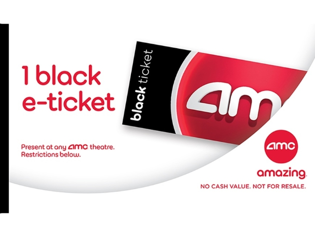 Save on AMC Movie Tickets (Black/Valid Nationwide)