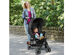 Costway Foldable Lightweight Baby Stroller Kids Travel Pushchair 5-Point Safety System - Black