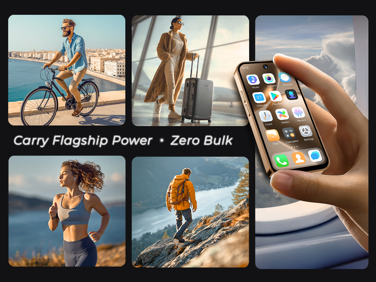 NanoPhone Pro - Advanced Mini 4G Smartphone