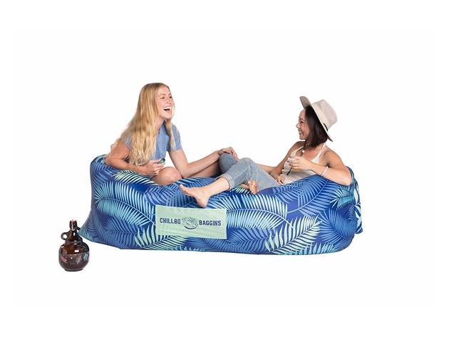 Chillbo Shwaggins Inflatable Lounger - Air Sofa / Chair for Camping, Beach (Like New, Open Retail Box)
