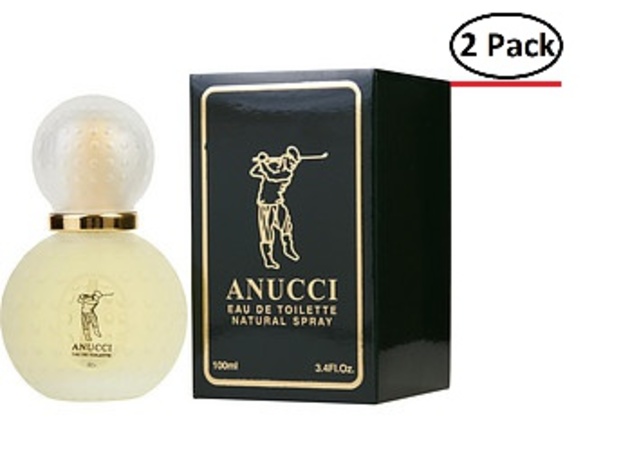 ANUCCI by Anucci EDT SPRAY 3.4 OZ for MEN ---(Package Of 2)