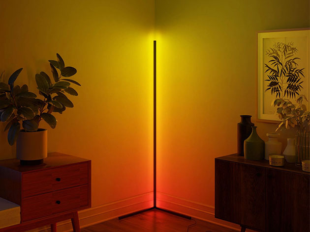 Lamp Depot Minimalist LED Corner Floor Lamp