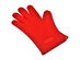 Heat Resistant Silicone Grilling Glove (Red)