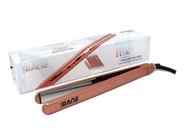 hair rage flat iron review