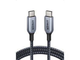 Anker 765 USB-C to USB-C Cable (140W Nylon) 6ft