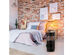 Costway Portable Electric Space Heater 1500W Indoor Adjustable Thermostat Remote Control - Black