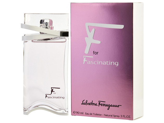 F FOR FASCINATING by Salvatore Ferragamo EDT SPRAY 3 OZ (Package Of 5)