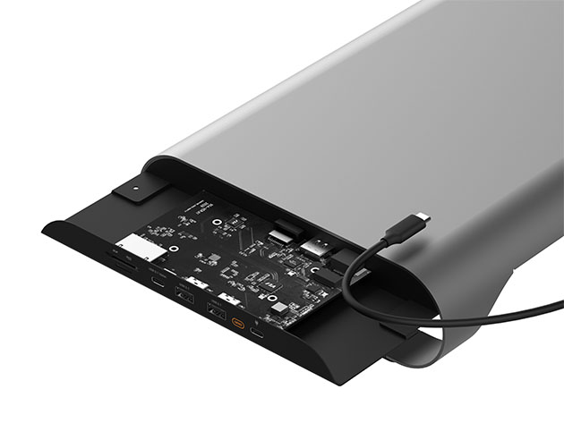 ProBASE Gen2 USB-C 3.1 Laptop Stand (Silver)