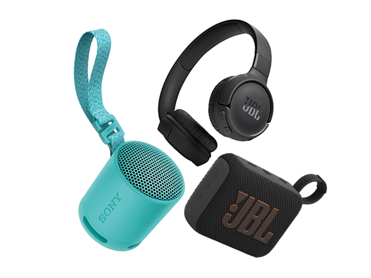 Mystery Speaker & Headphones Bundle (Open Box)