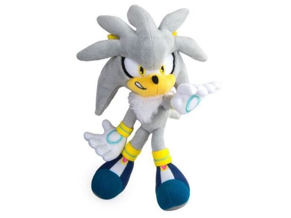 Plush Toy Sonic The Hedgehog Silver Sonic 8 Inch