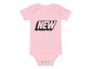 New Baby Onesie - Pink - 3-6 Months