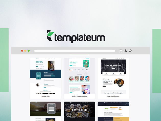 Templateum Website Builder: Lifetime Subscription