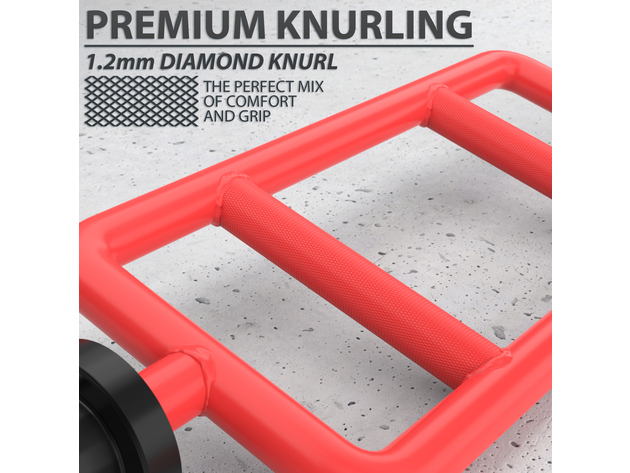 Synergee Tricep Bar - Red Cerakote