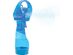 O2COOL Elite Handheld Misting Fan with Large Opening for Ice Cube, 2 AA Battery-Powered, Blue