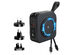 Statik® SmartCharge 5-in-1 10,000mAh Power Bank with Wall Plug & Built in USB-C/Lightning Cables