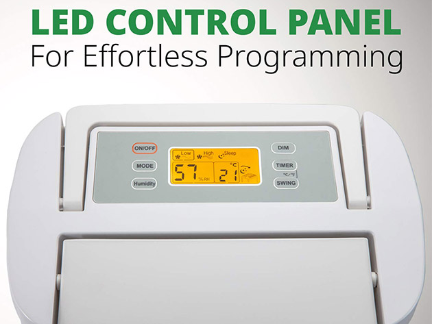 Ivation 19 Pint Small-Area Desiccant Dehumidifier