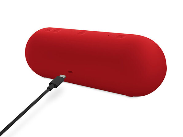 Beats Pill (2024) Portable Bluetooth Speaker Statement - Red (Open