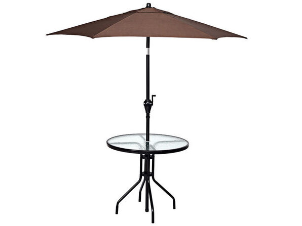 2 piece patio set with umbrella