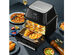 Costway 19 QT Multi-functional Air Fryer Oven 1800W Dehydrator Rotisserie w/ Accessories Black