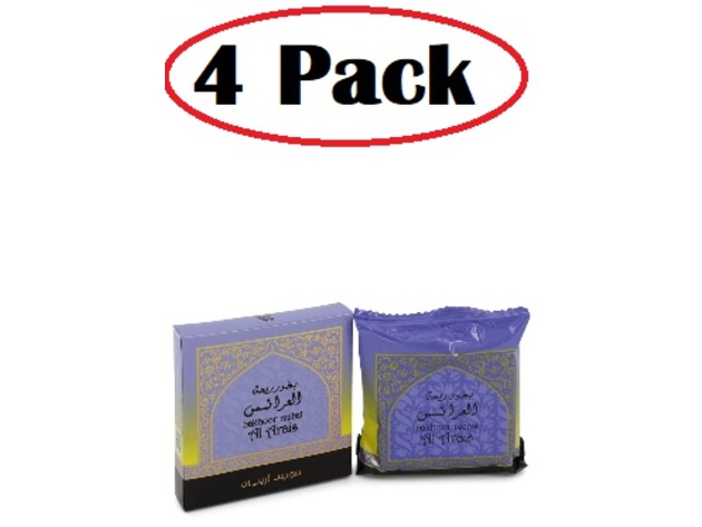 4 Pack of Swiss Arabian Reehat Al Arais by Swiss Arabian Eau De Parfum Spray 1.7 oz