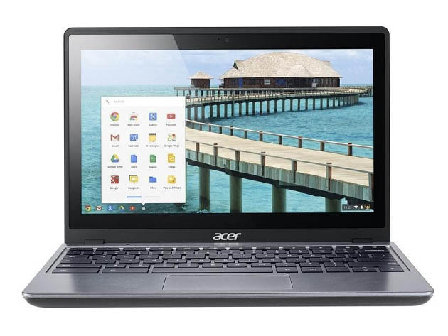 Acer C720P 11.6" Touchscreen Chromebook 1.4GHz 2GB RAM 16GB SSD (Refurbished Grade A)