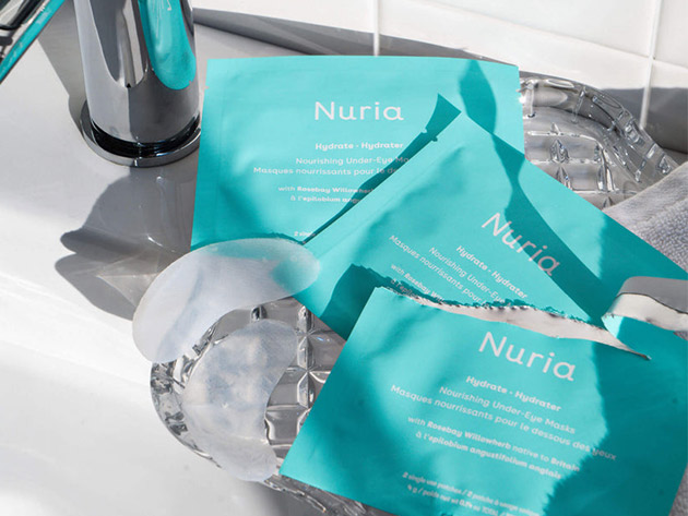 Nuria Hydrate: Nourishing Undereye Mask with Rosebay Willowherb (5 Sachets)