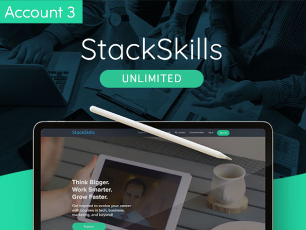 Give a StackSkills Unlimited: Lifetime Account