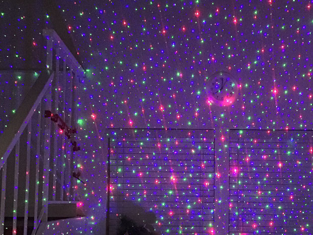 Moving Laser Holiday Lights