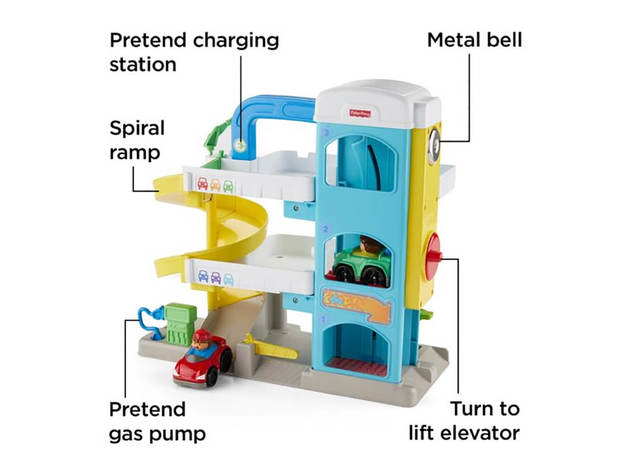 Fisher-Price FPFHG50 Little People Helpful Neighbors Garage