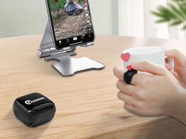 Bluetooth Remote Ring for Apps, Camera & E-Readers with Page Turner