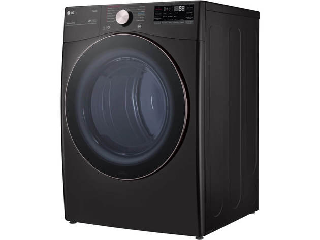 LG DLEX4000B 7.4 cu. ft. Ultra Large Capacity Smart wi-fi Enabled Front Load Electric Dryer with TurboSteam&#0153; and