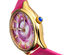 Bertha Georgiana Mother-Of-Pearl Leather-Band Watch (Gold/Pink)