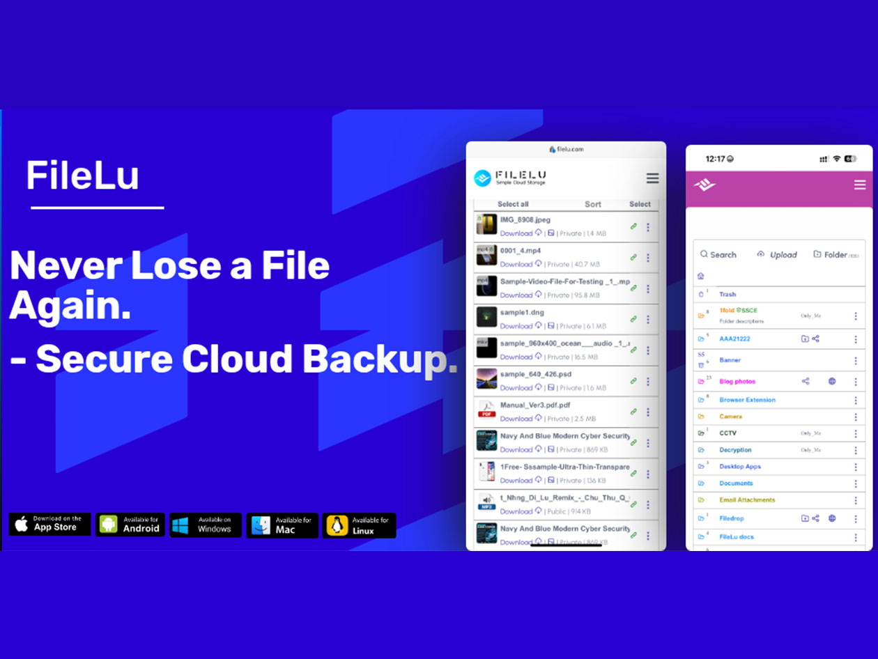FileLu Cloud Storage Premium Plan: Lifetime Subscription (8TB)