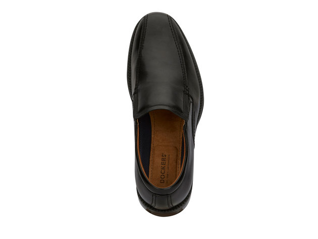 Dockers Mens Greer Dress Run Off Loafer Shoe - 10 M Black | StackSocial