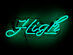 High Neon Sign
