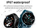 LIGE Luxury Waterproof Bluetooth Men's Smart Watch (Pink)
