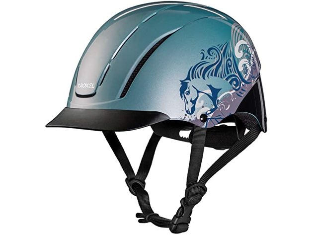 Troxel Spirit Performance Helmet, Extra Small 6 1/4 - 6 1/2, Sky Dreamscape (Like New, Damaged Retail Box)